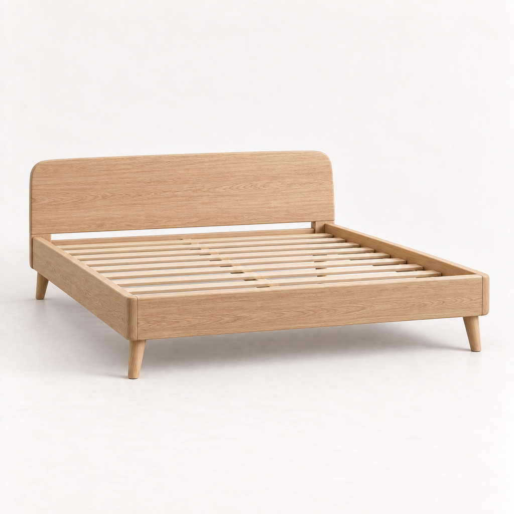 [BH-RUM-022-01] Þjórsá rúm (Eik, 140 cm)