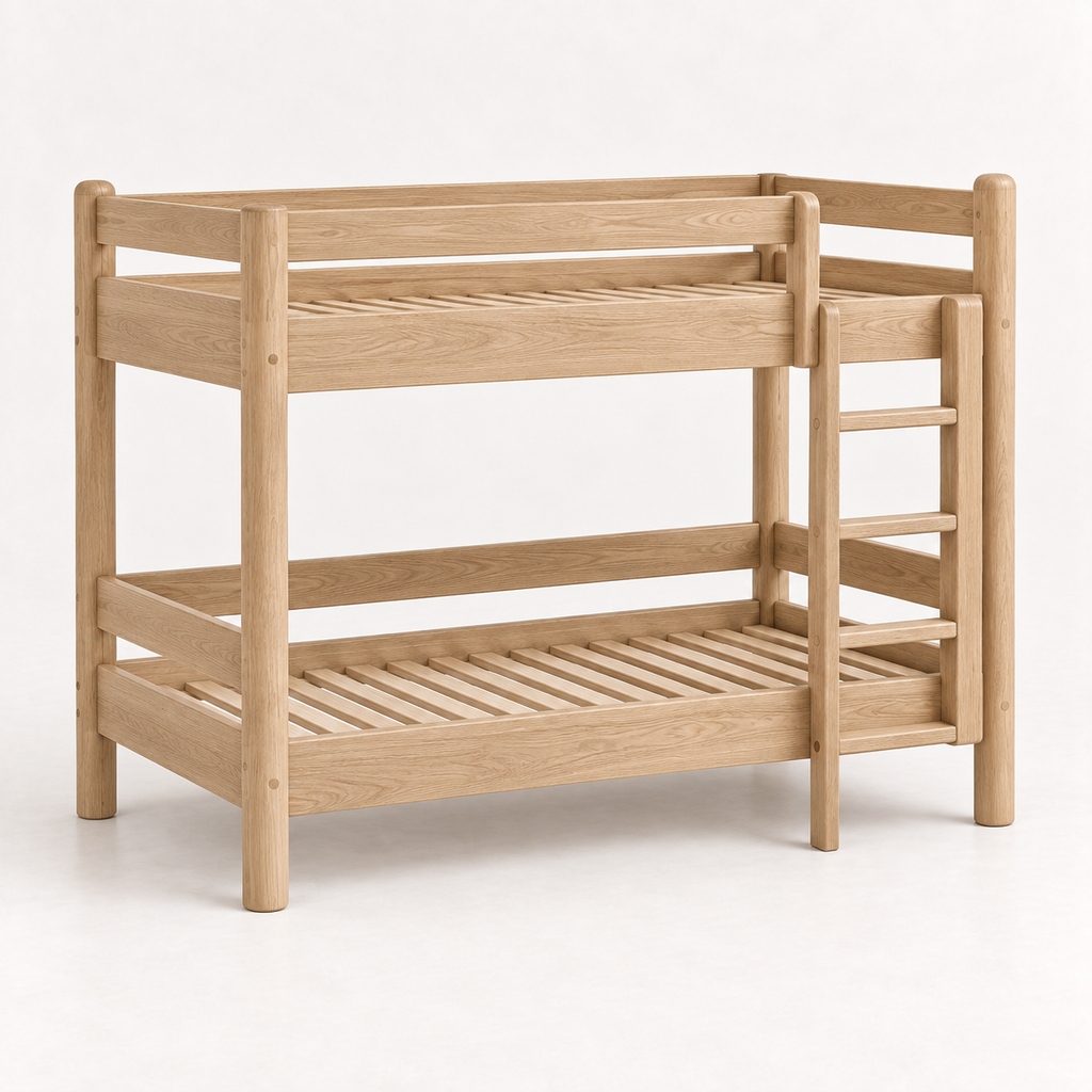 [BH-RUM-024-01] Sog Bunk Bed (Oak)