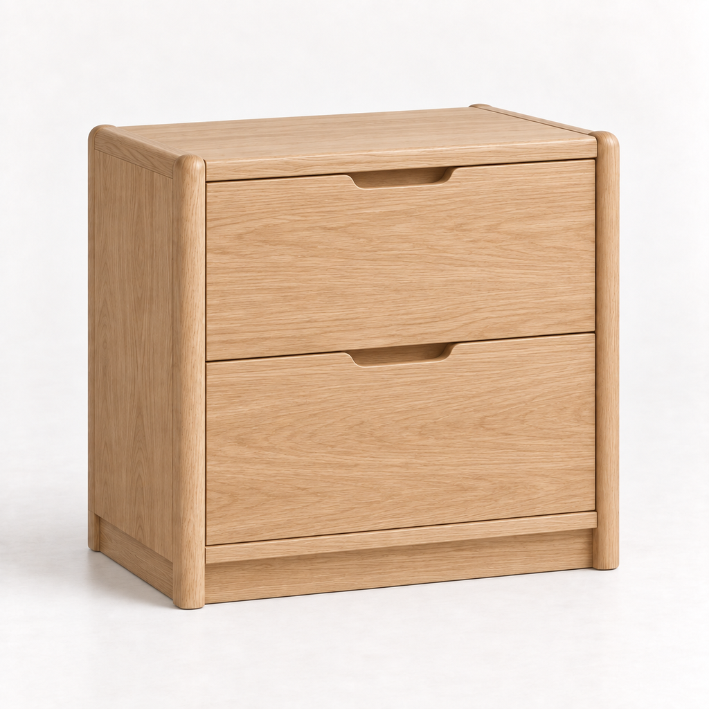 [BH-SKR-036-01] Ingólfsfjall Filing Cabinet (Oak)