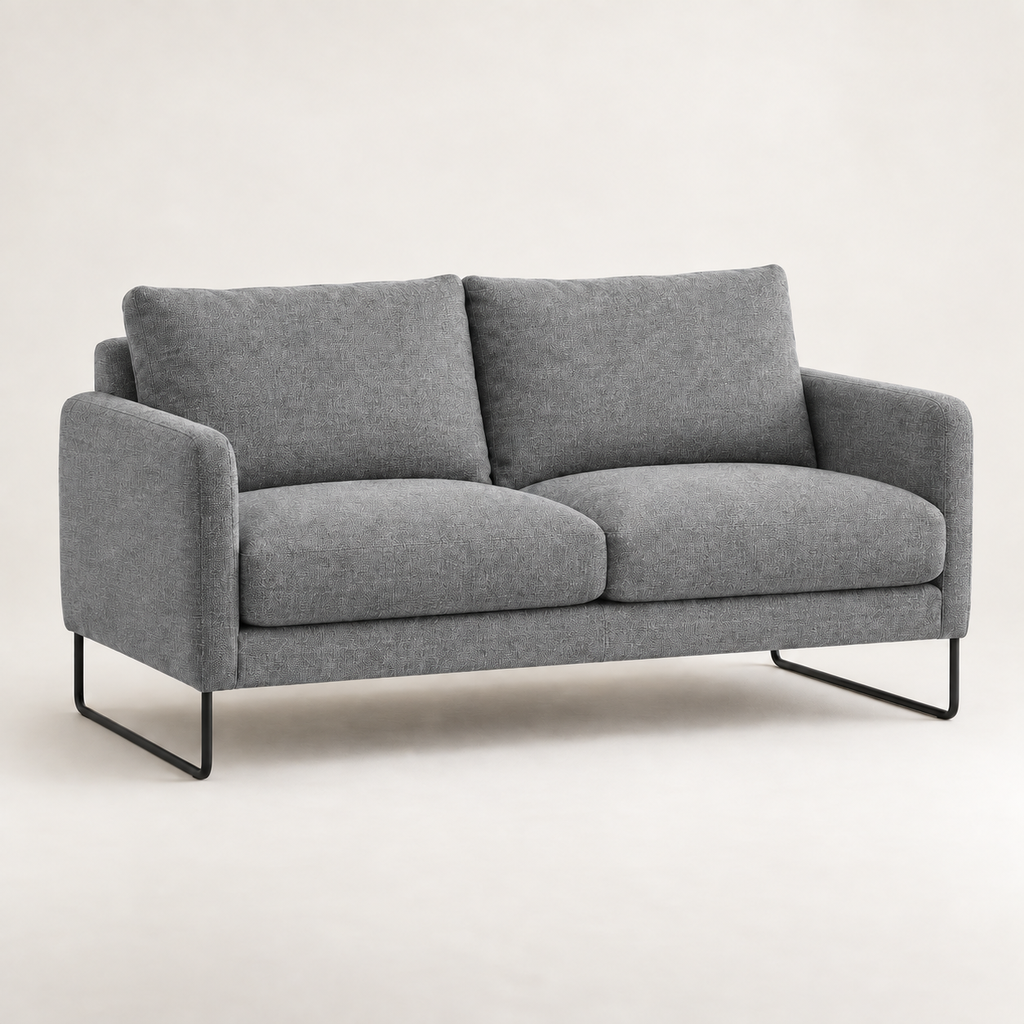 [BH-SOF-T02-01] Nordlys 2-seat Sofa (Grey)