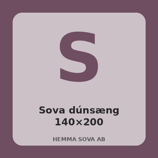[BH-RUM-T12-01] Sova dúnsæng 140×200