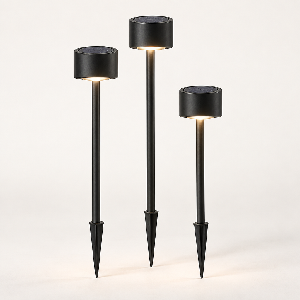 [BH-UTI-T37-01] Solar Garden Lights, Set of 3